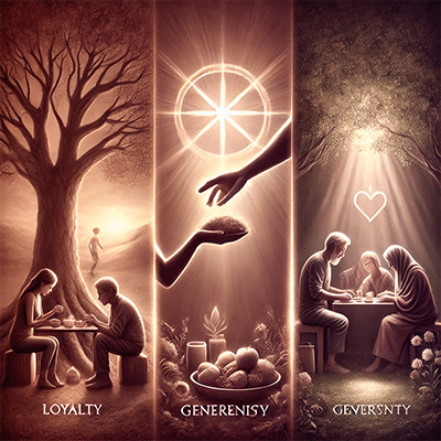 Values That Inspire Us: Sincerity, Generosity, and Loyalty